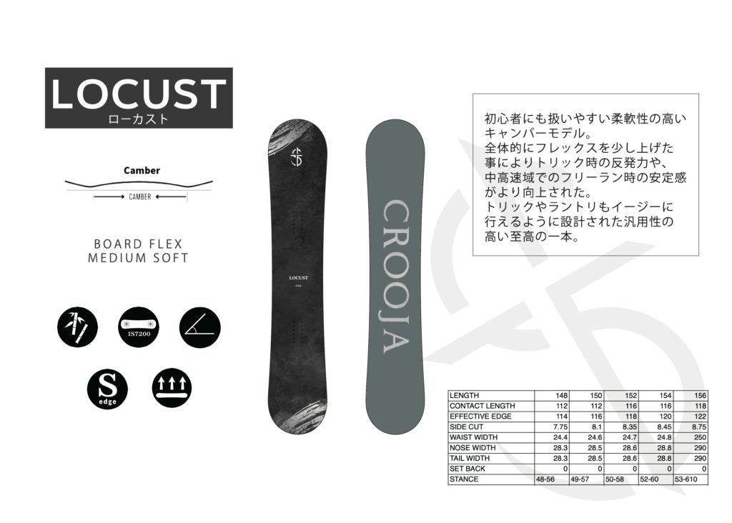 CROOJA LOCUST カタログ 24-25